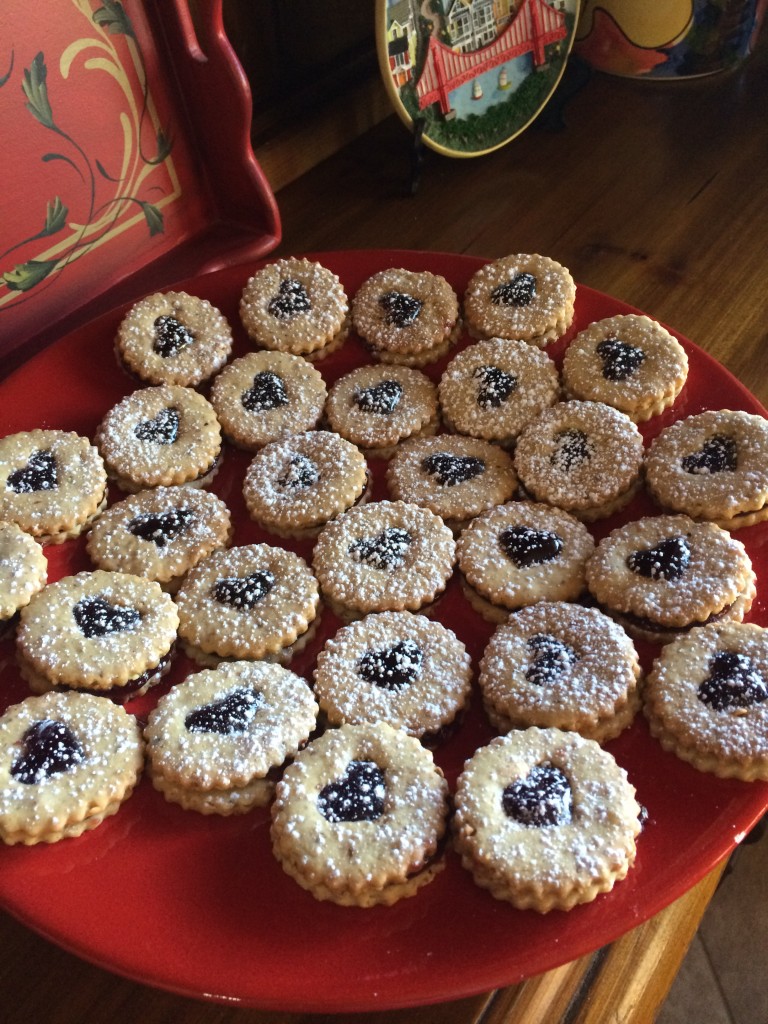 Easy, yet beautiful a perfect cookie to bake for your Valentines.